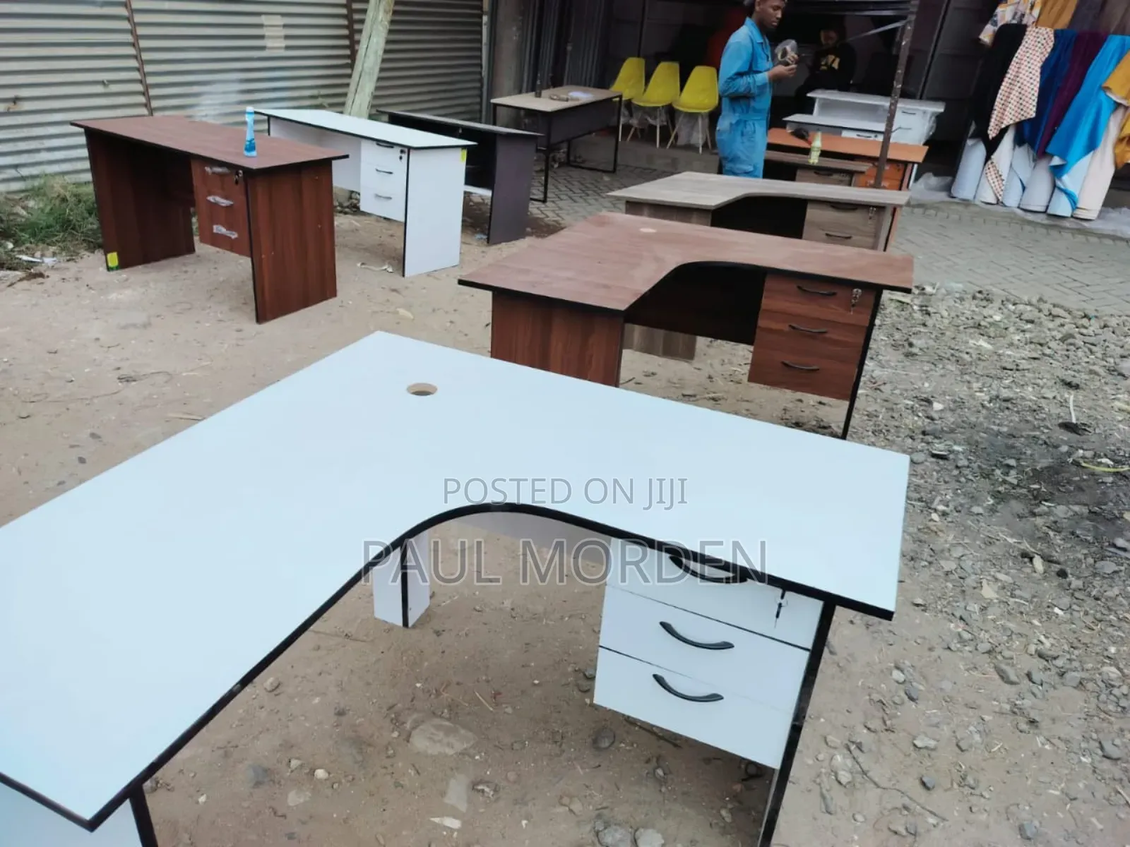 Corner Office Desk