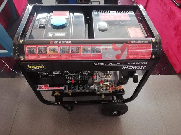 HISAKI JAPAN DIESEL Welding Generator Single Phase. - thumbnail 2