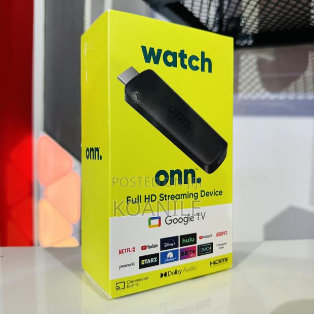 ONN Google TV Streaming Stick Chromecast Built-In