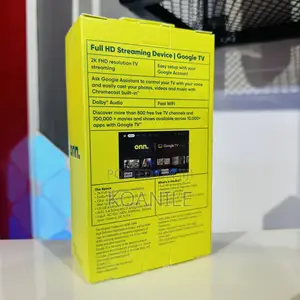ONN Google TV Streaming Stick Chromecast Built-In