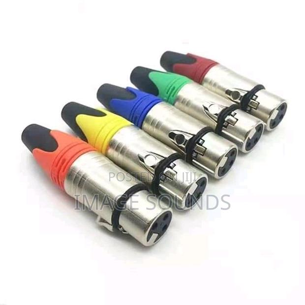 XLR/Cannon Jacks Coloured Female