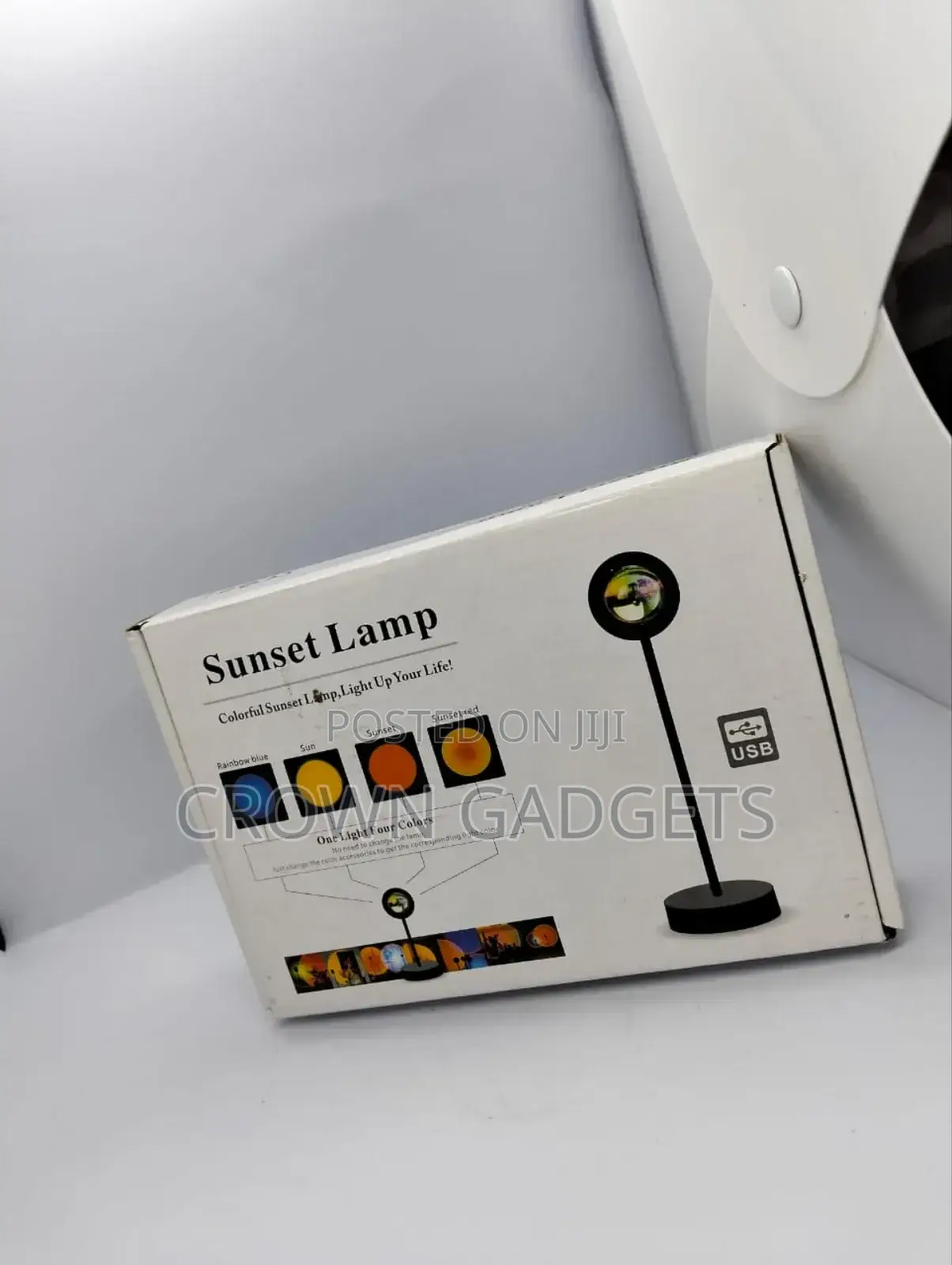 RGB Sunset Lamp With Remote Control