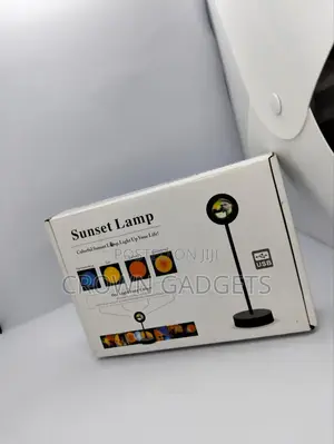RGB Sunset Lamp With Remote Control