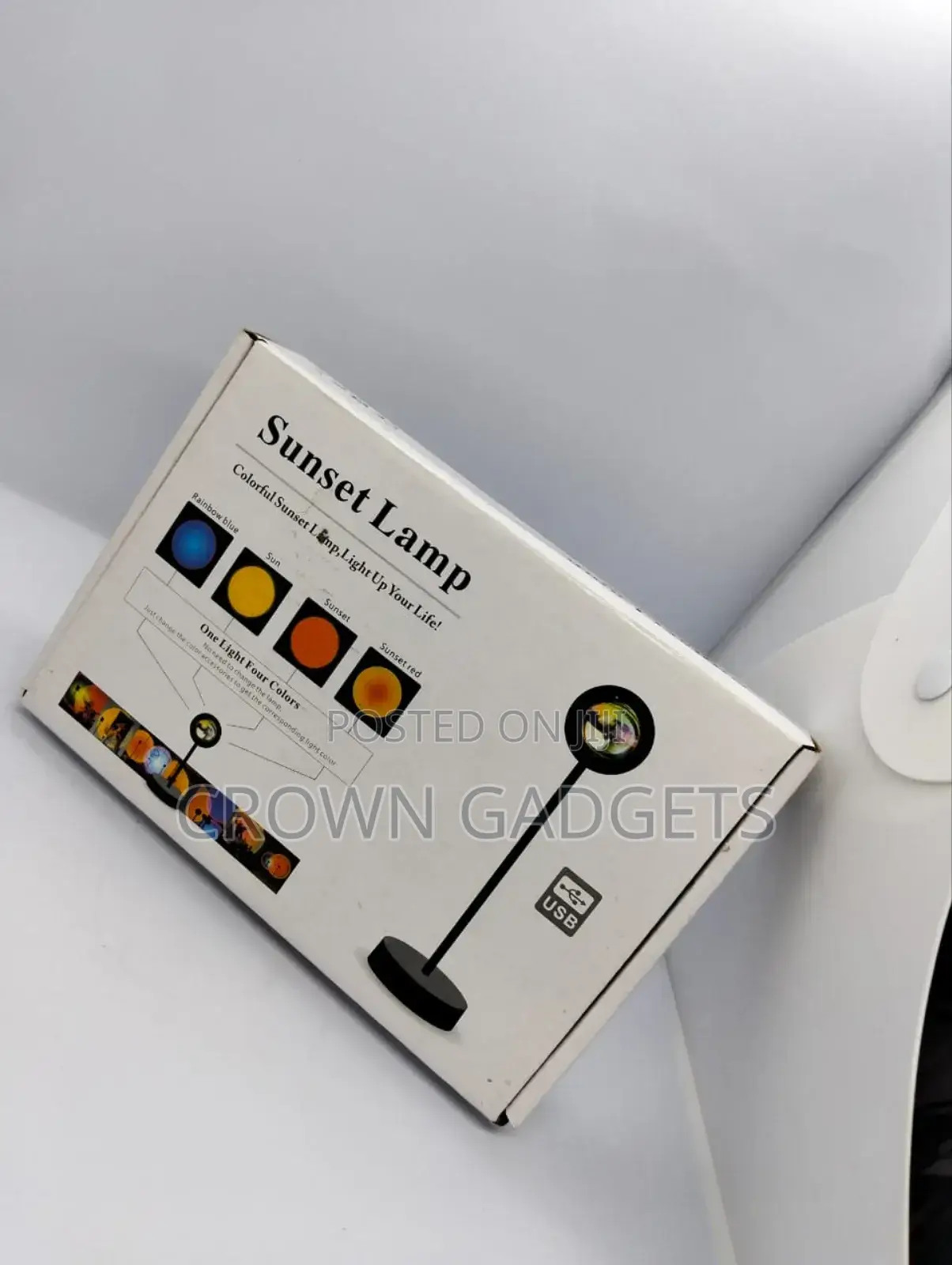 RGB Sunset Lamp With Remote Control