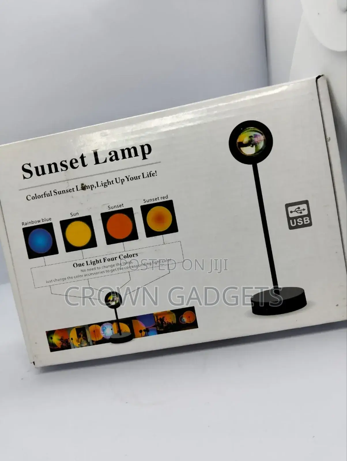 Interior Sunset Projection Lamp