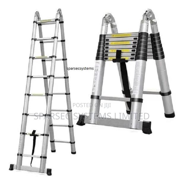 2.2M Double Telescopic Ladder