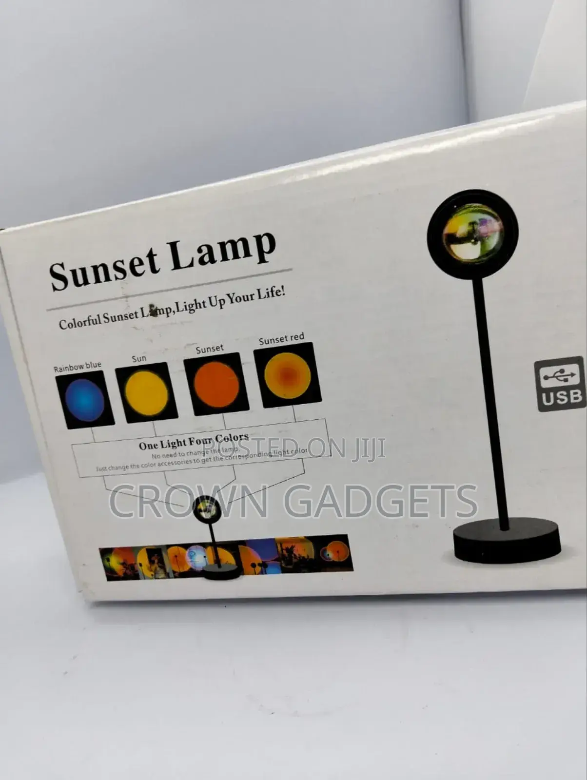 LED Colorful Sunset Lamp