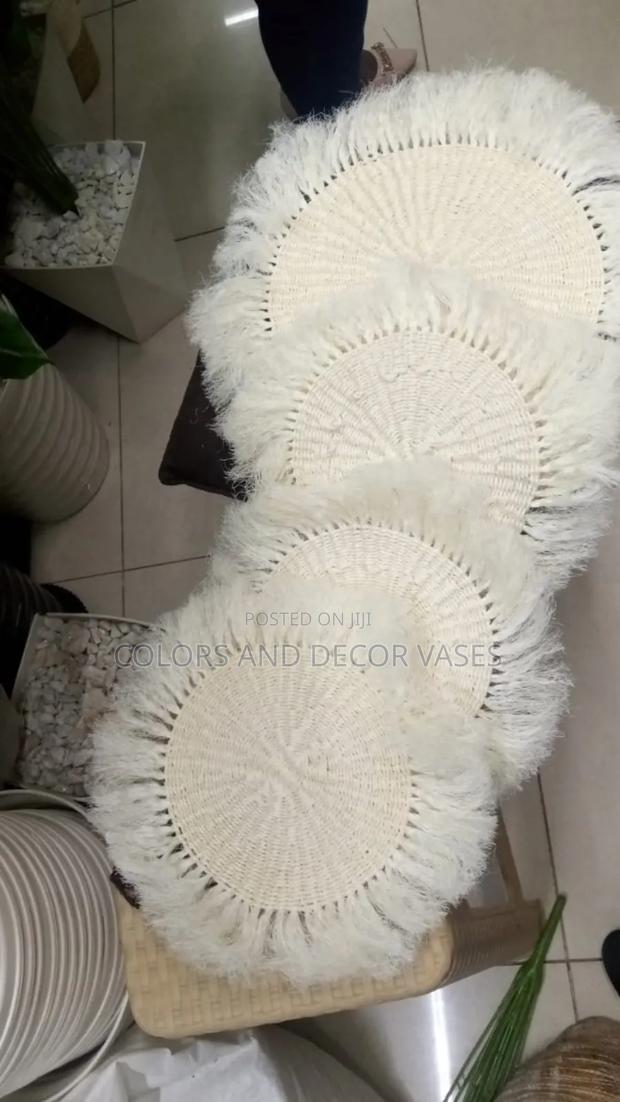 White Mats for Wall Decor - main view