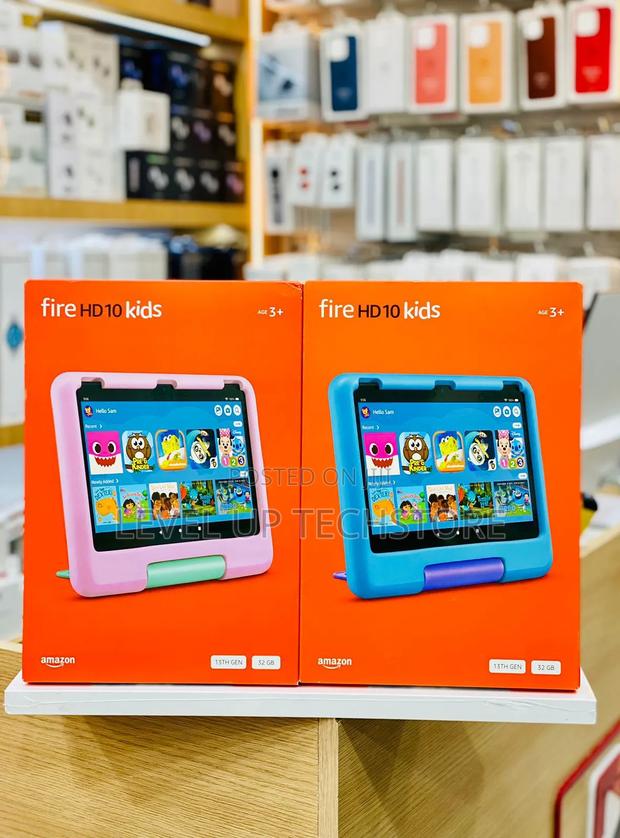 New Amazon Fire HD 10 Kids Edition 2021 32 GB Pink - main view