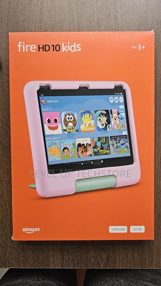 New Amazon Fire HD 10 Kids Edition 2021 32 GB Pink - thumbnail 3