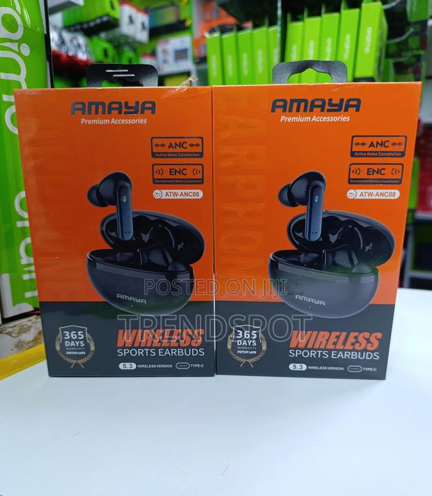 Amaya Wireless Sports Earbuds. - main view