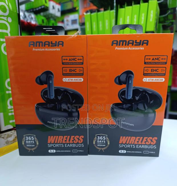 Amaya Wireless Sports Earbuds. - thumbnail 3