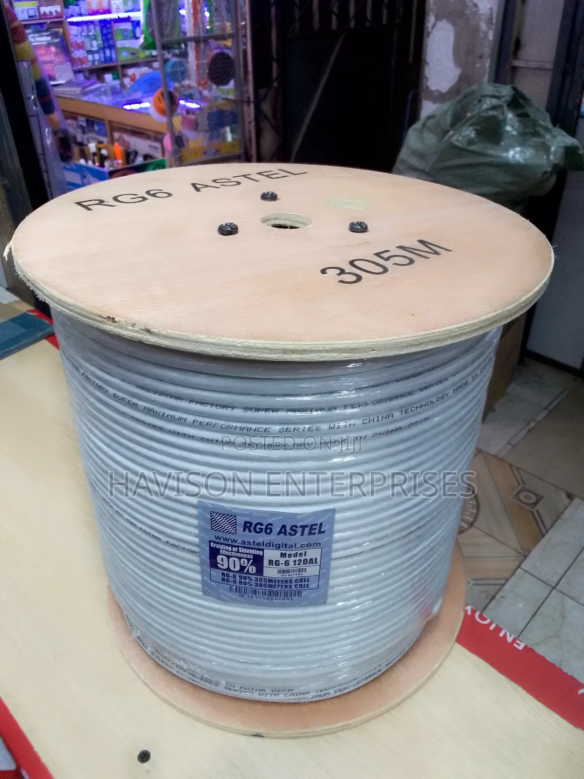 Quality 305 MTRS Coaxial Cable