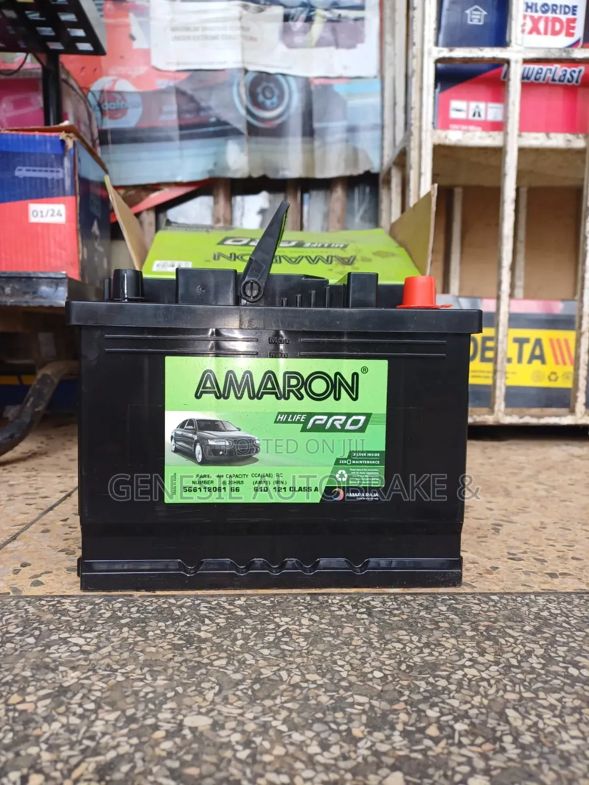 Din 66 Amaron Battery for Mercedes Benz