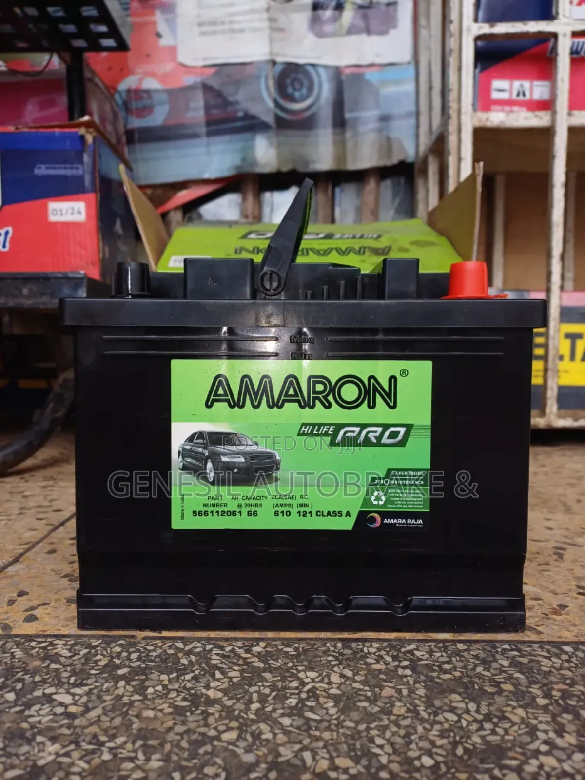 Din 66 Amaron Battery for Mercedes Benz