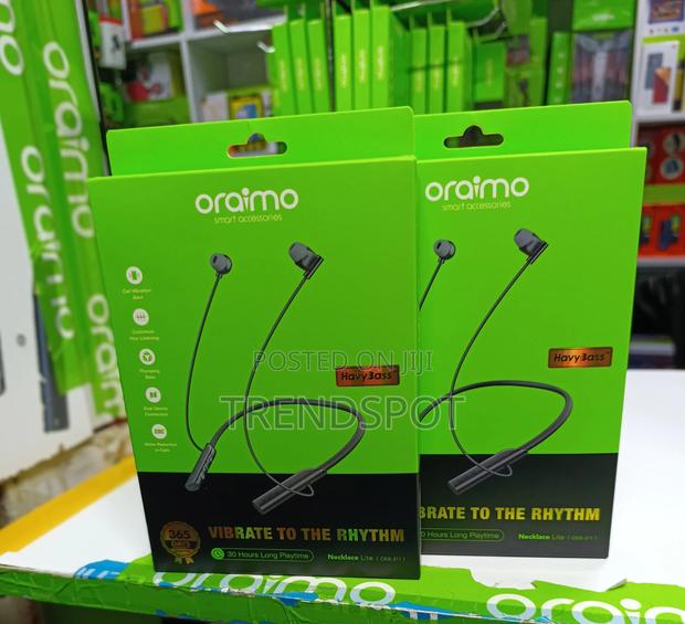 Oraimo Shark4 Waterproof Neckband Wireless Earphone - main view