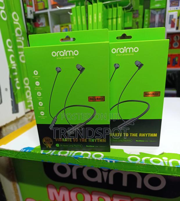 Oraimo Shark4 Waterproof Neckband Wireless Earphone - thumbnail 2
