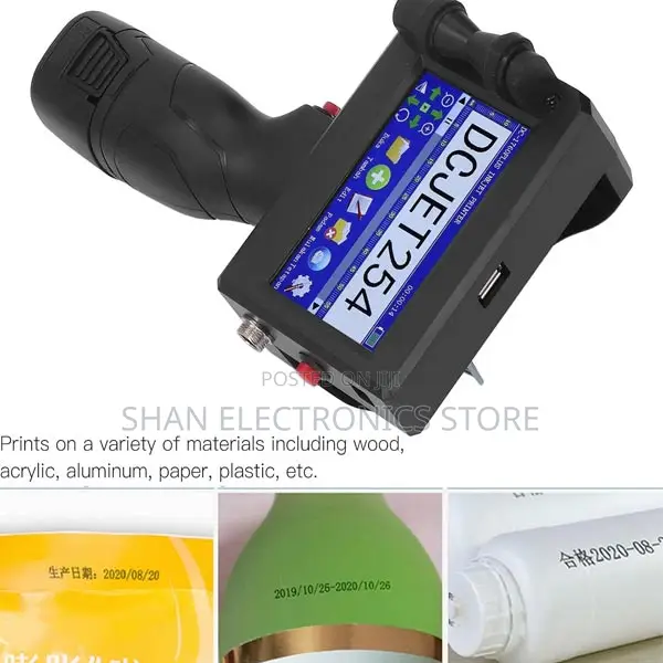 Handheld Inkjet Printer,Variable Code Machine on Any Surface