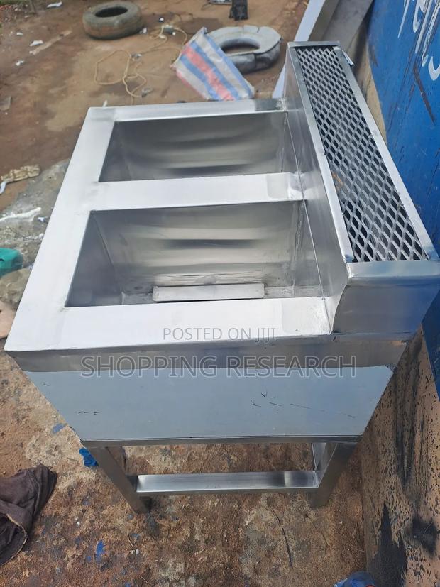 Stainless Steel Insulated Gas Fryer Double 15+15L