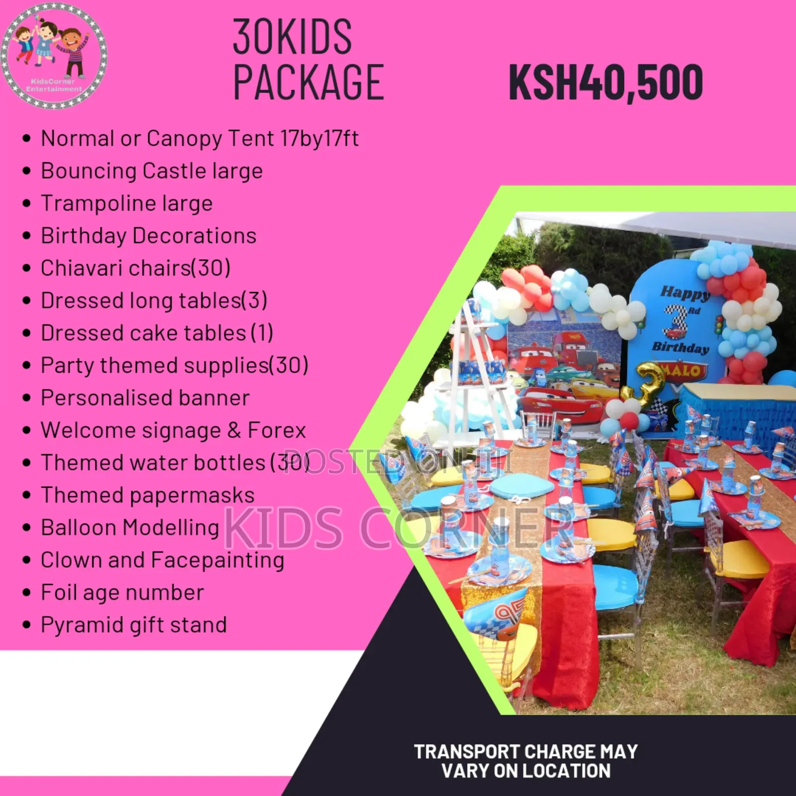 Kids Birthday Packages