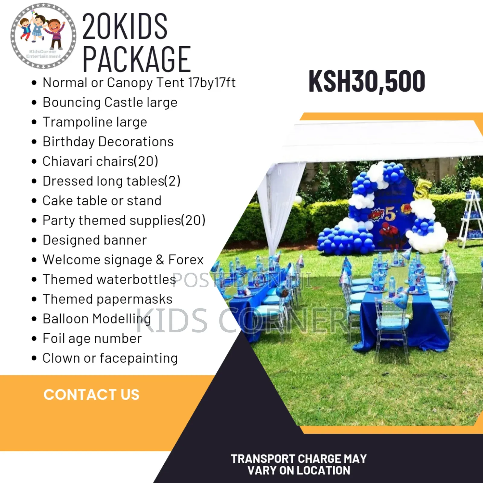 Kids Birthday Packages