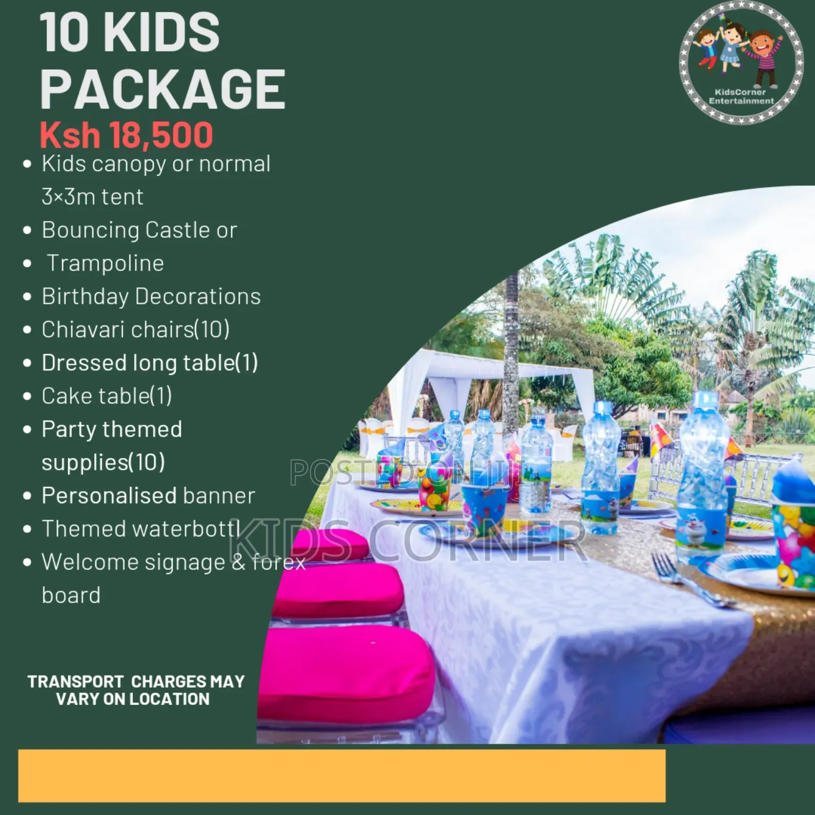 Kids Birthday Packages