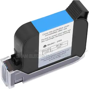 Replacement, Black Vhandheld Printer Ink Cartridge/