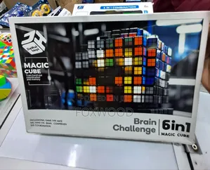 6 in 1 Magic Cube Combination Brain Challenge