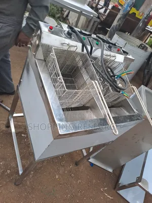 Electric Double Fryer Stainless Steel High Quality