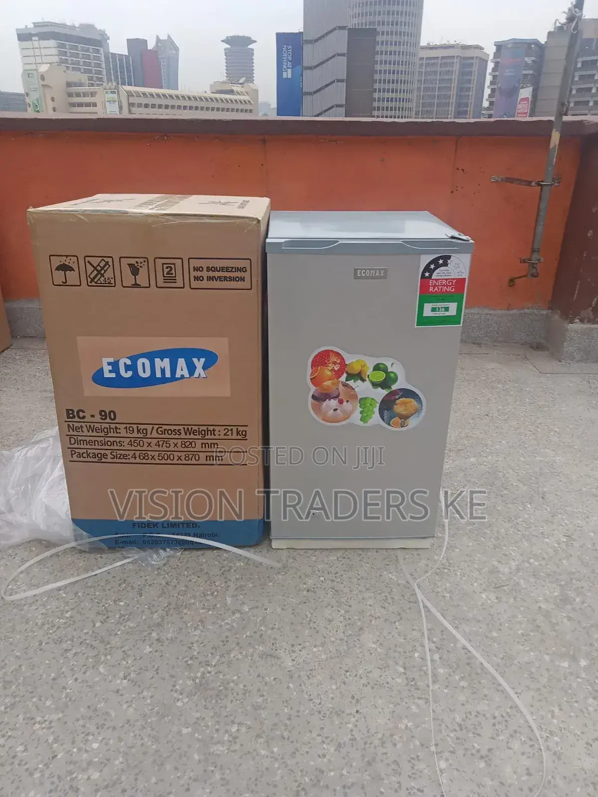 Energy Saving Ecomax 90ltrs Single Door Fridge-Refrigerator