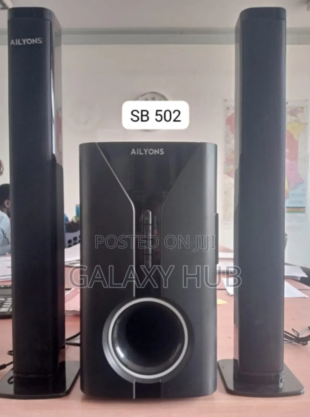 2.1ch Ailyons Sub Woofer System Bt/Usb/Fm Tall Boy