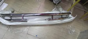 Rear Grill Guard Universal Rear Chrome Bullbar