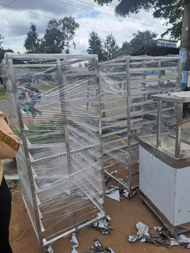 Bakery Rack Trolleys-Stainless Steel - main view