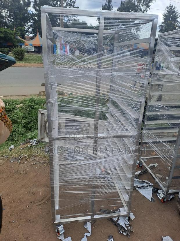 Bakery Rack Trolleys-Stainless Steel - thumbnail 3