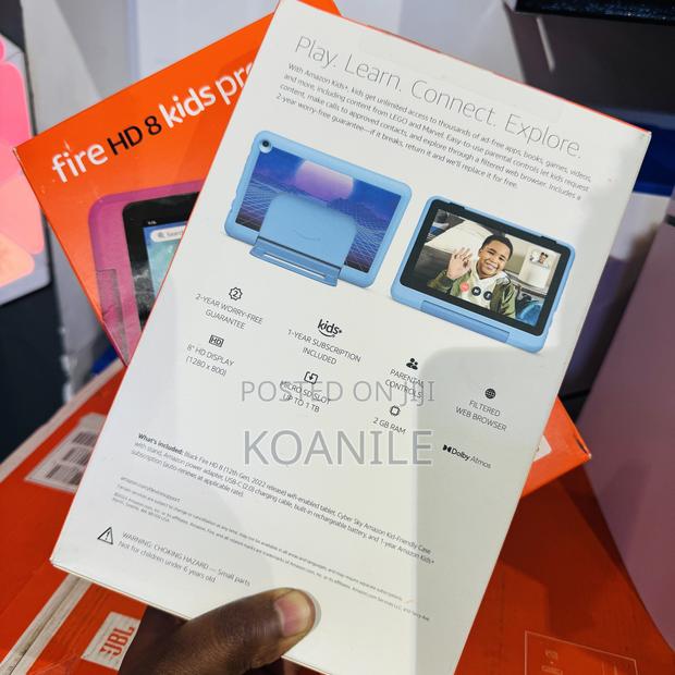 New Amazon Fire HD 8 Kids Pro 32 GB Blue - thumbnail 3