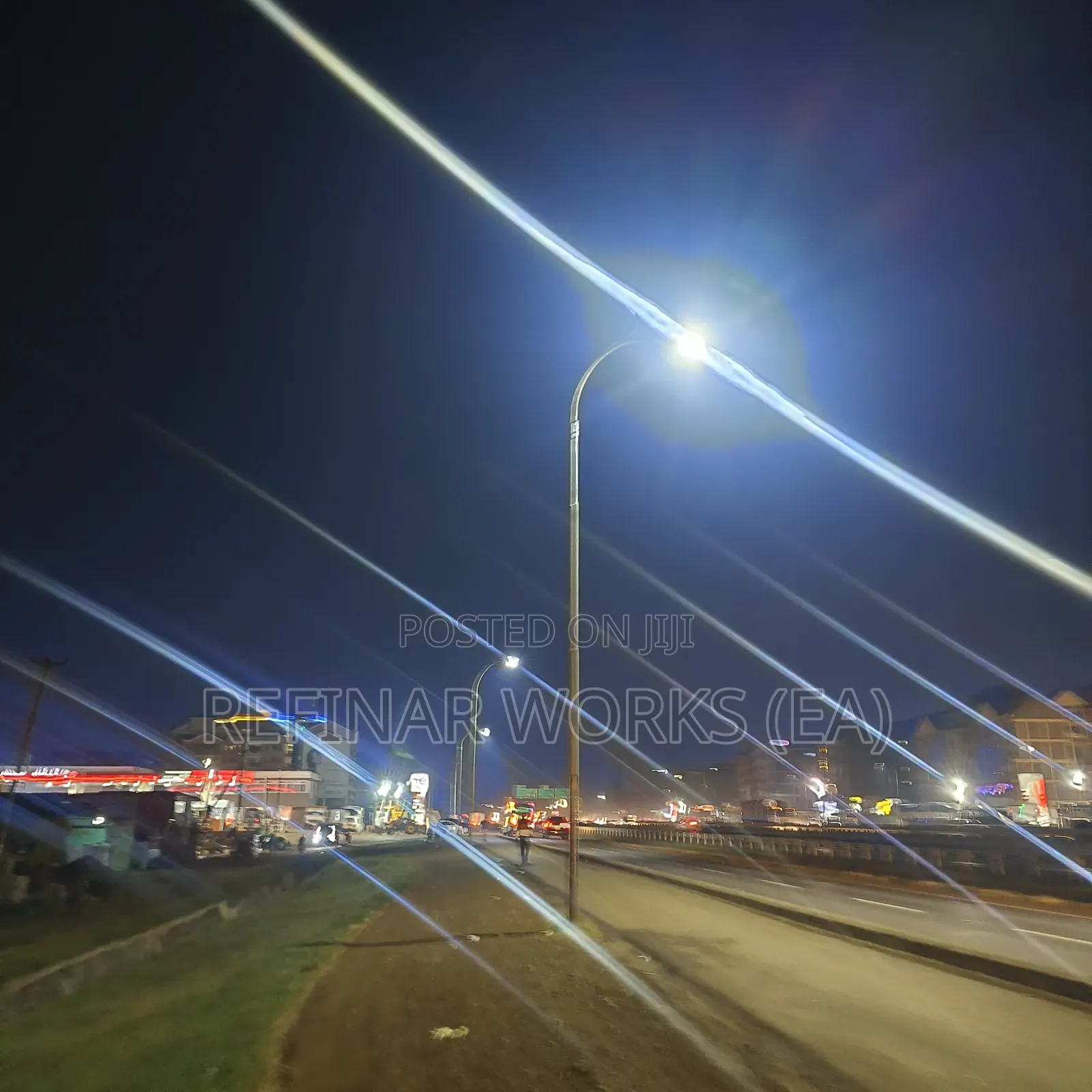 Street Light Poles - CCTV Flood Light Outdoor Steel Poles