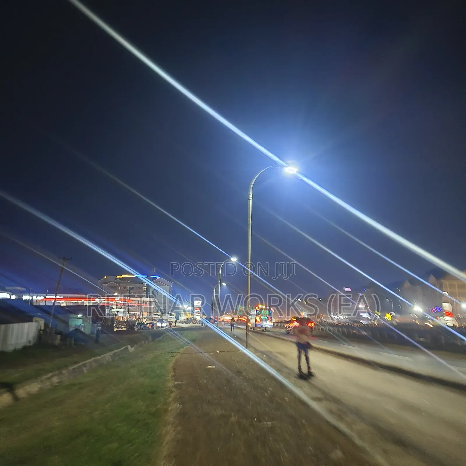 Street Light Poles - CCTV Flood Light Outdoor Steel Poles