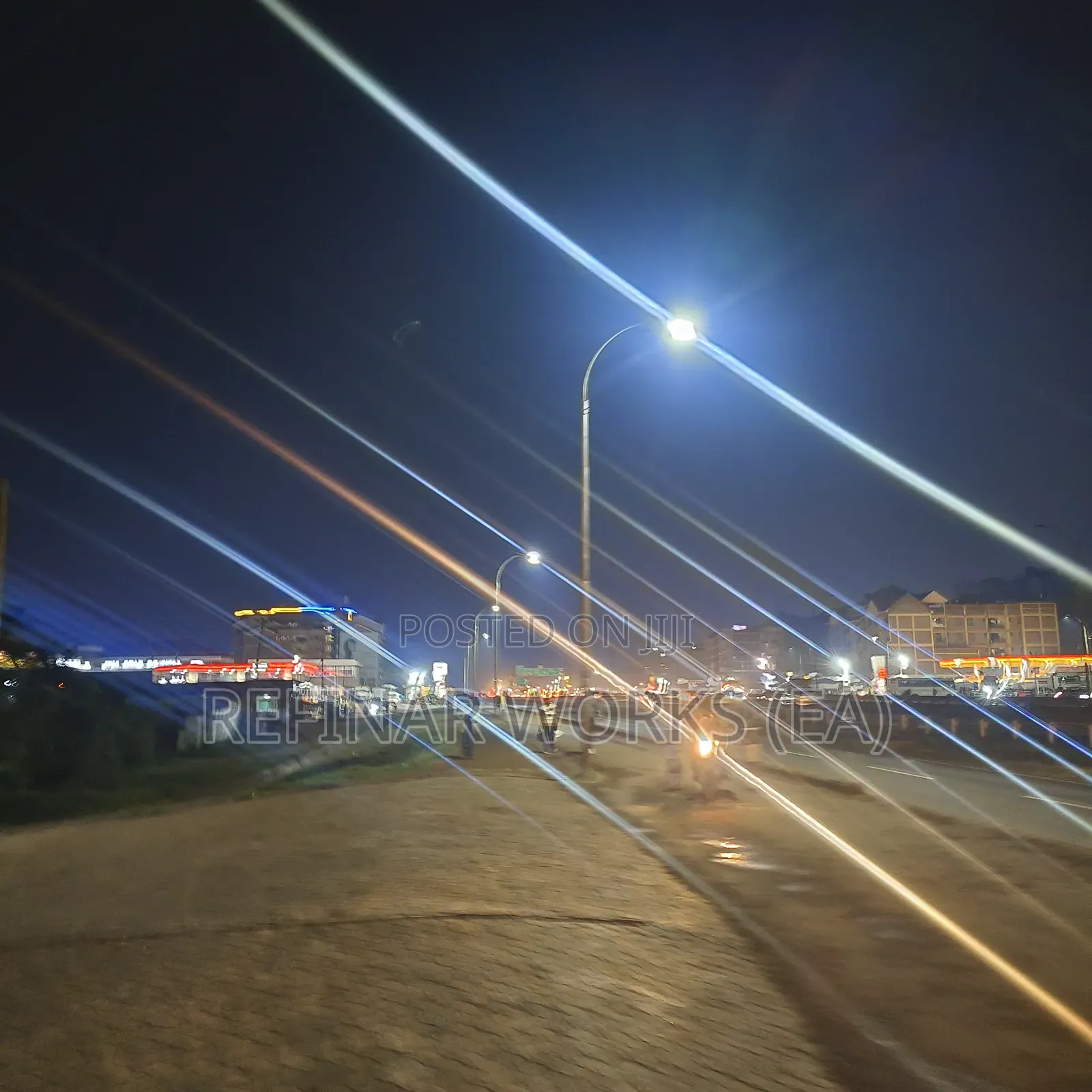 Street Light Poles - CCTV Flood Light Outdoor Steel Poles