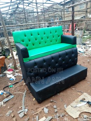 Pedicure Seat Balck and Green - main view