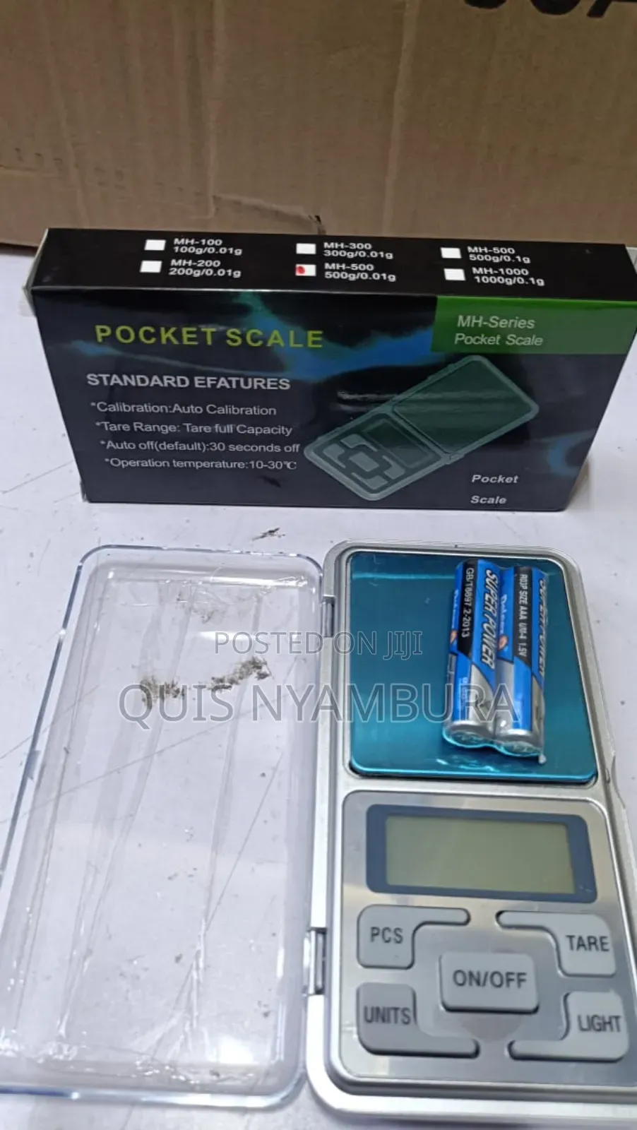 500g Jewelry Scale Pocket Scale