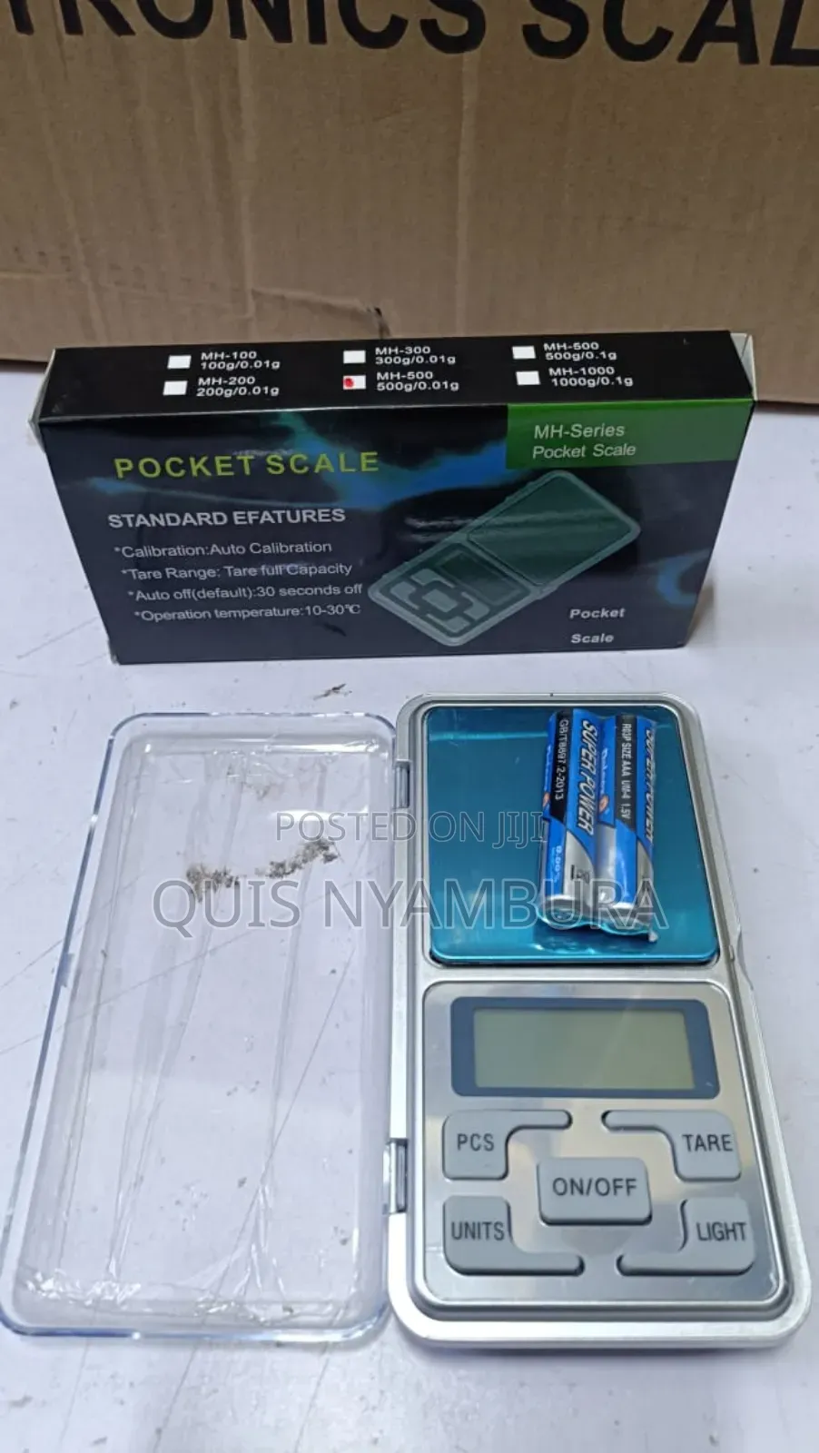 500g Jewelry Scale Pocket Scale