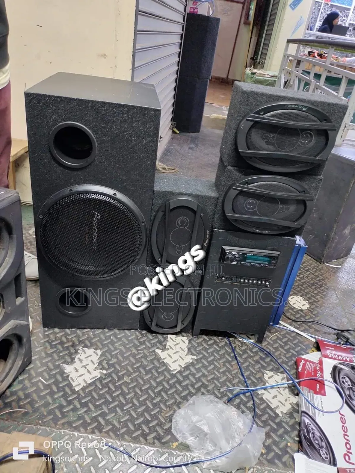 Club Sound System With Bluetooth