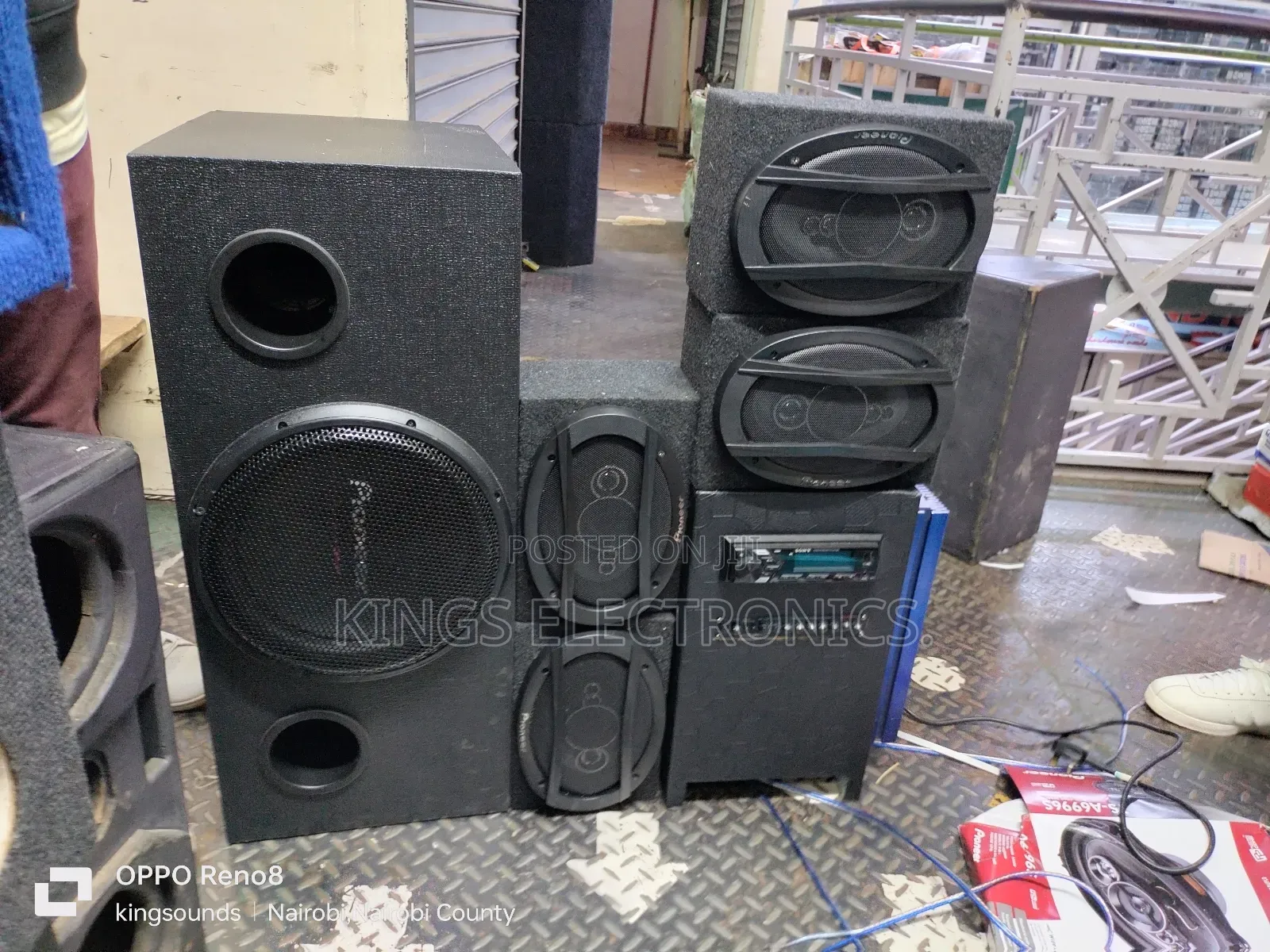 Club Sound System With Bluetooth
