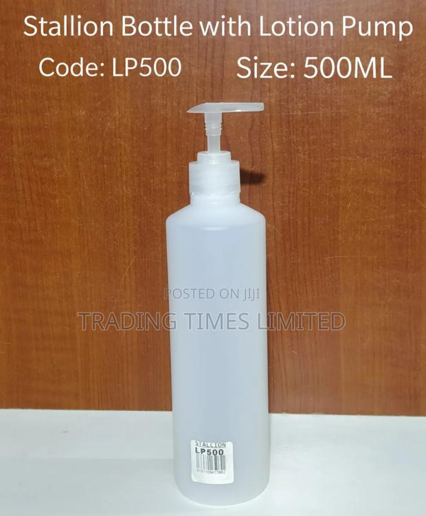 Stallion Bottle With Lotion Pump