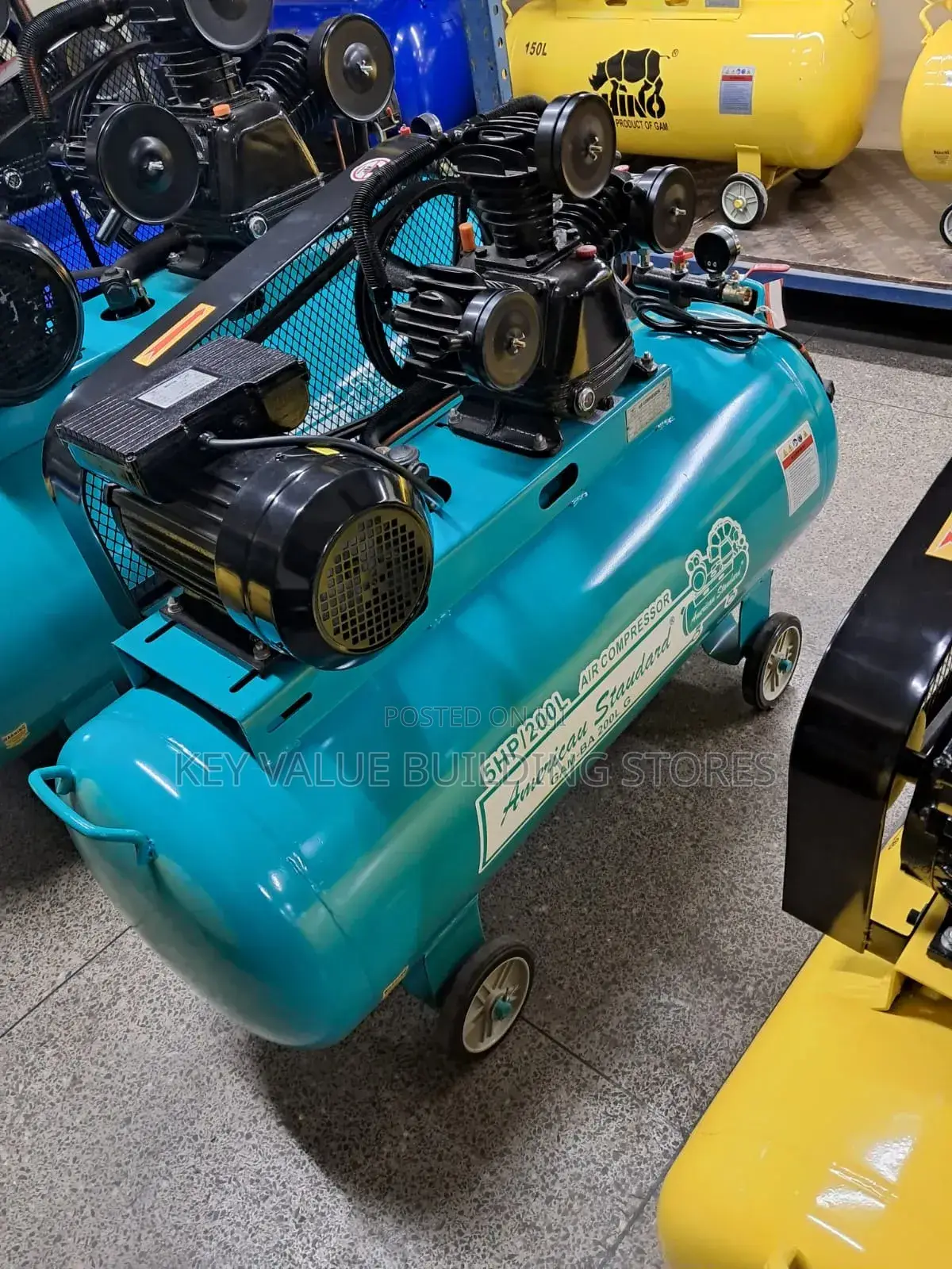 Air Compressor 200ltrs
