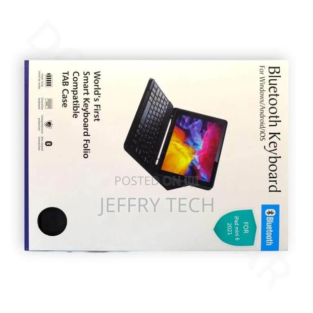 iPad Mini 6 Bluetooth Keyboard Cover Case - thumbnail 3