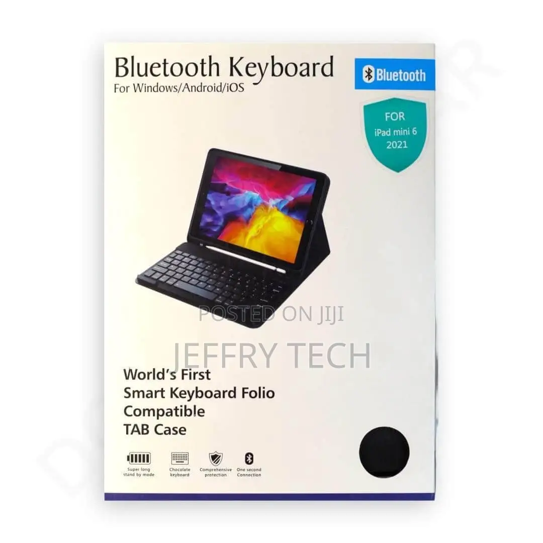 iPad Mini 6 Bluetooth Keyboard Cover Case