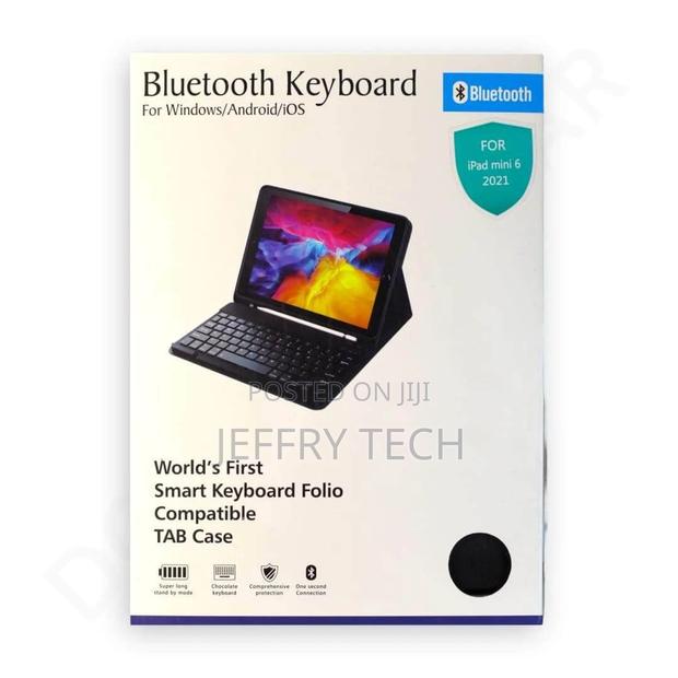 iPad Mini 6 Bluetooth Keyboard Cover Case - main view