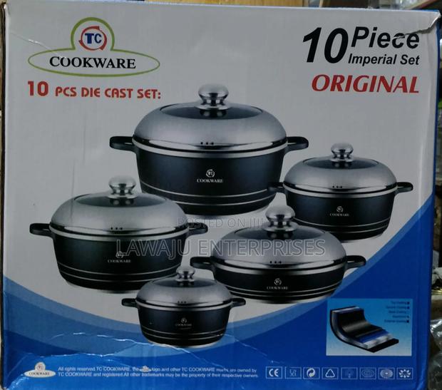 10 PCS Tc Nonstick Cookware - main view