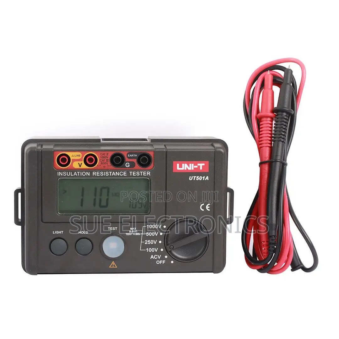 Digital Insulation Tester UT501A 1000V Insulation Earth